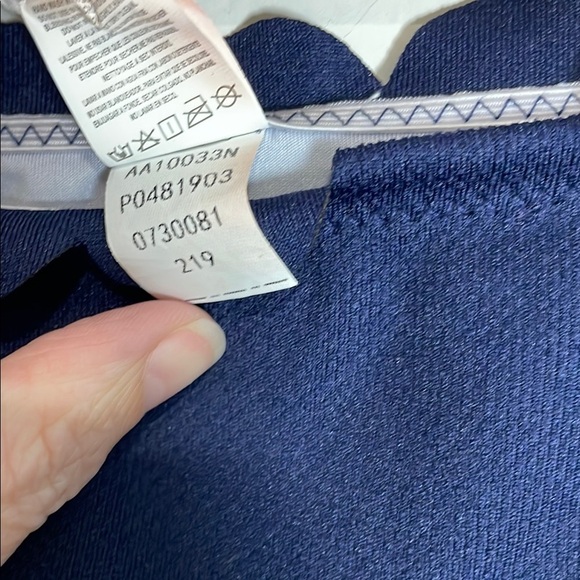 Cupshe Navy Blue Scalloped Bikini Bottom - Picture 7 of 8